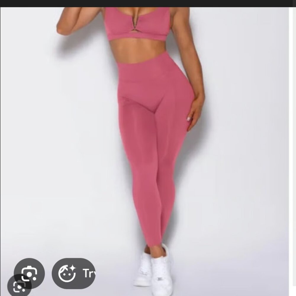 Bombshell sportswear victory leggings pink